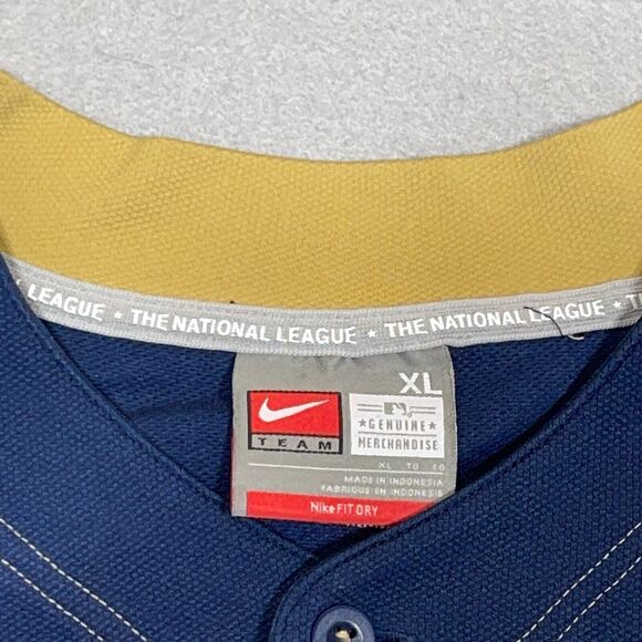 Milwaukee Brewers Nike Jersey Size XL MLB Baseball Ryan Braun #8 Sewn Vintage - Picture 3 of 10